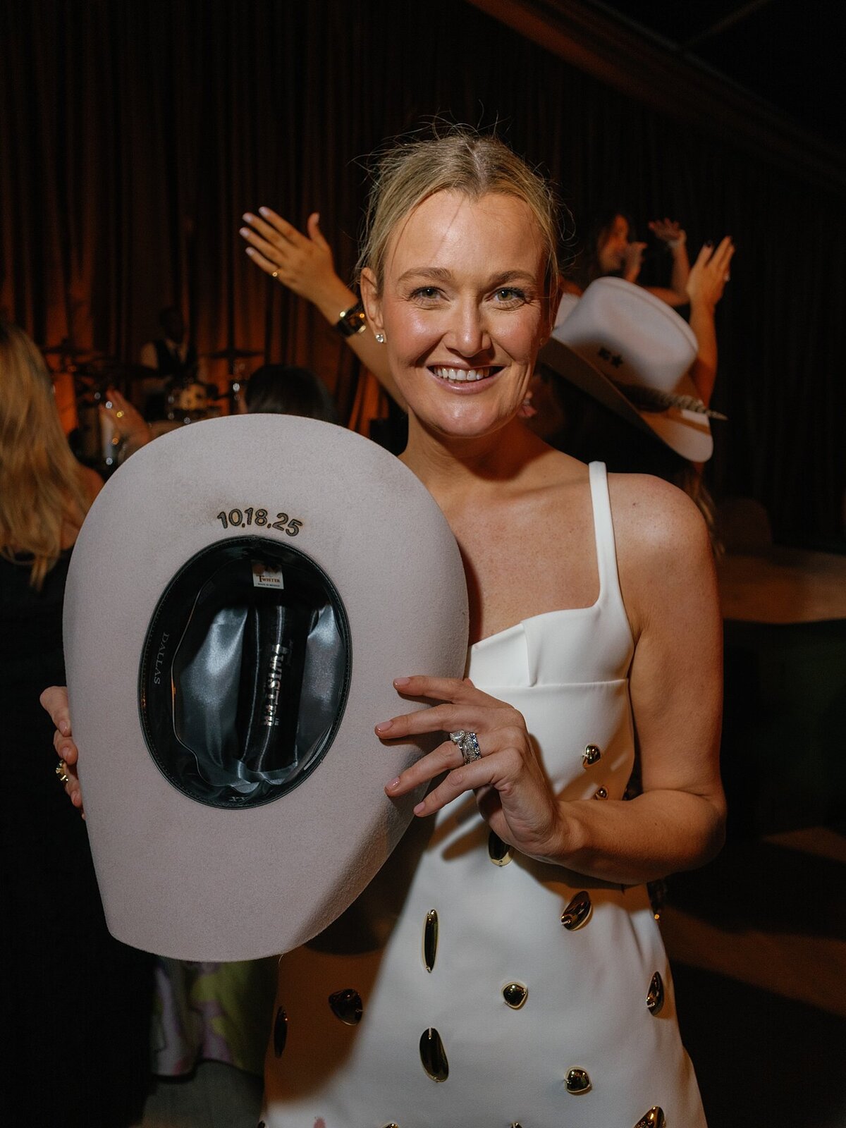 Custom tented wedding celebration with fall Ralph Lauren vibes at private polo farm in Aiken, South Carolina by Sarah Bradshaw_0252