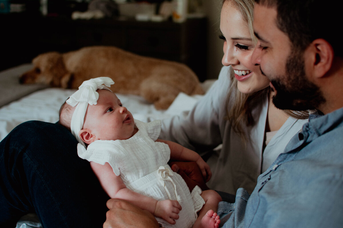 Lifestyle Newborn Photo Session in Chicago, IL
