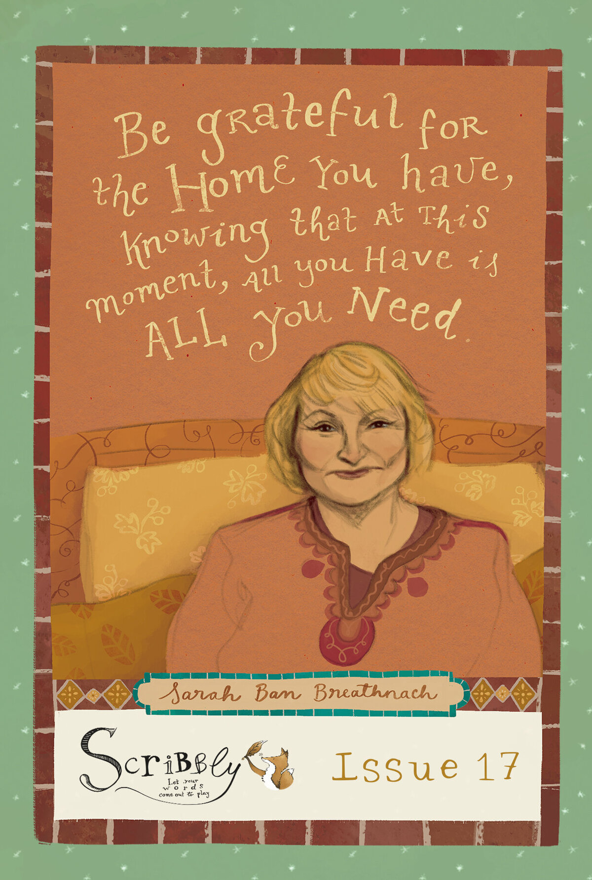 2023Scribbly17. Postcard Sarah