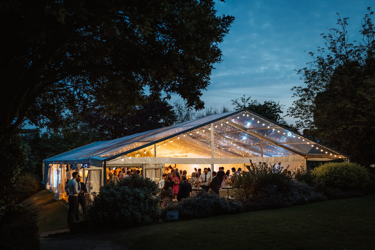 Marquee after dark