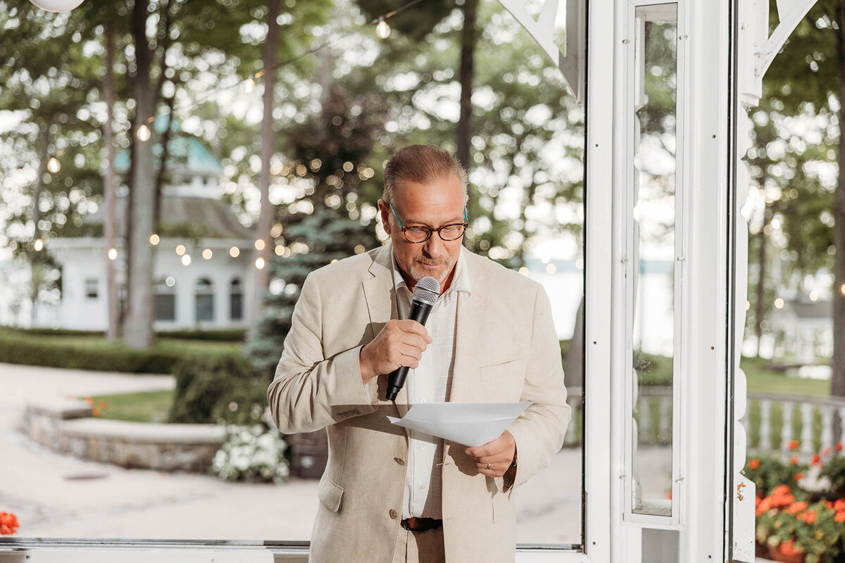 Red Pine Point Indian River Michigan Intimate Wedding Reception K. E. Rogers Photography-4