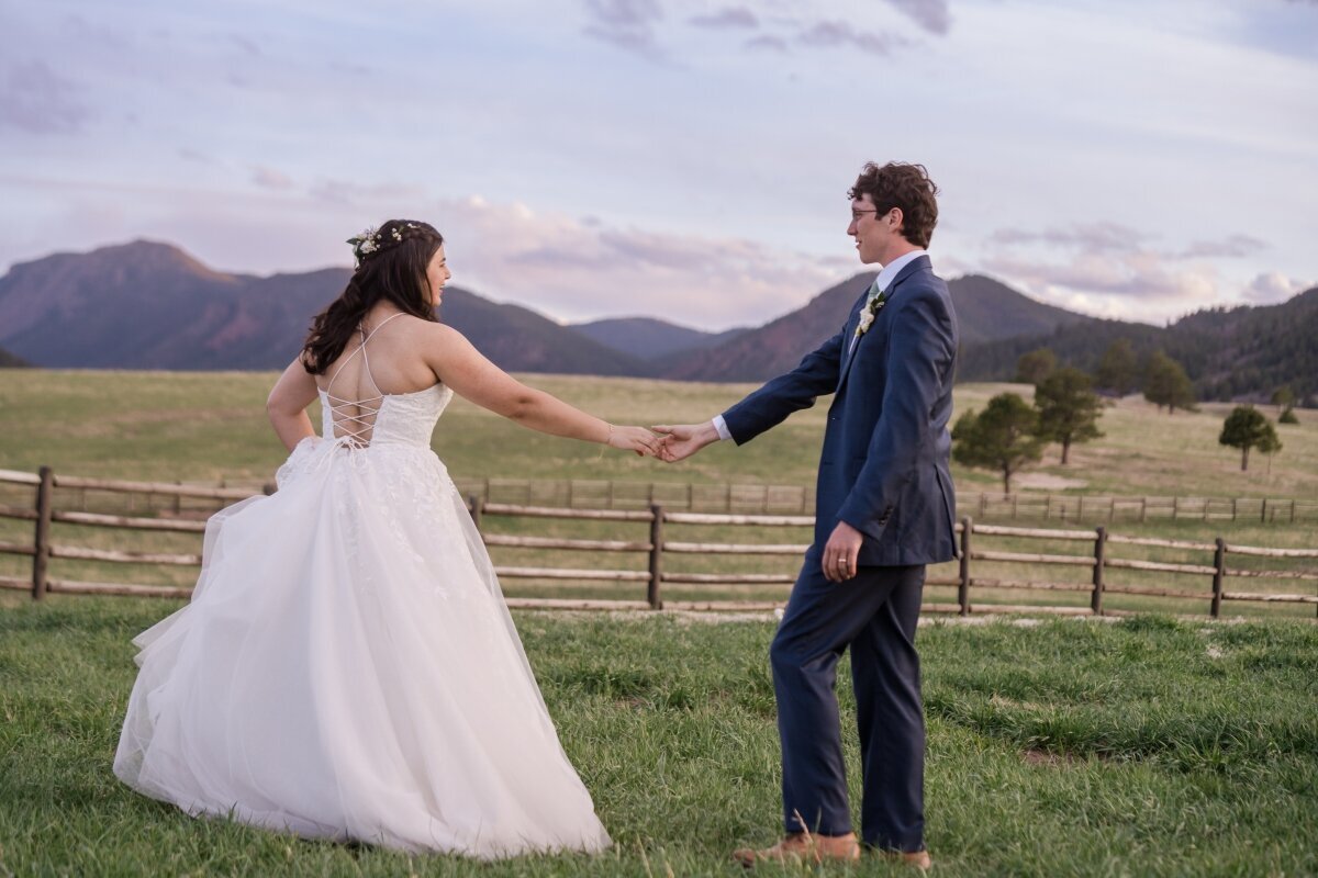 Palmer Lake Spruce Mountain Ranch wedding