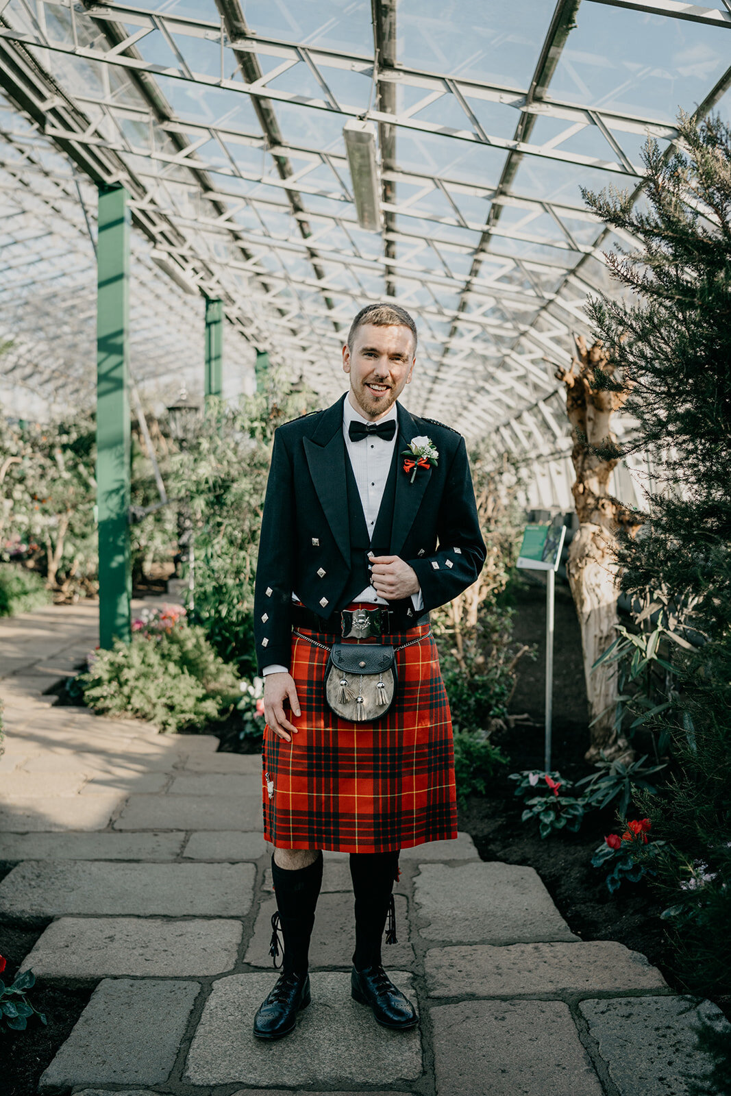 David Welch Winter Gardens in Duthie Park Aberdeen Wedding Photography 33