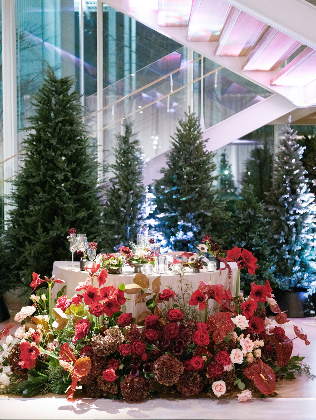 Art Institute of Chicago Christmas Wedding