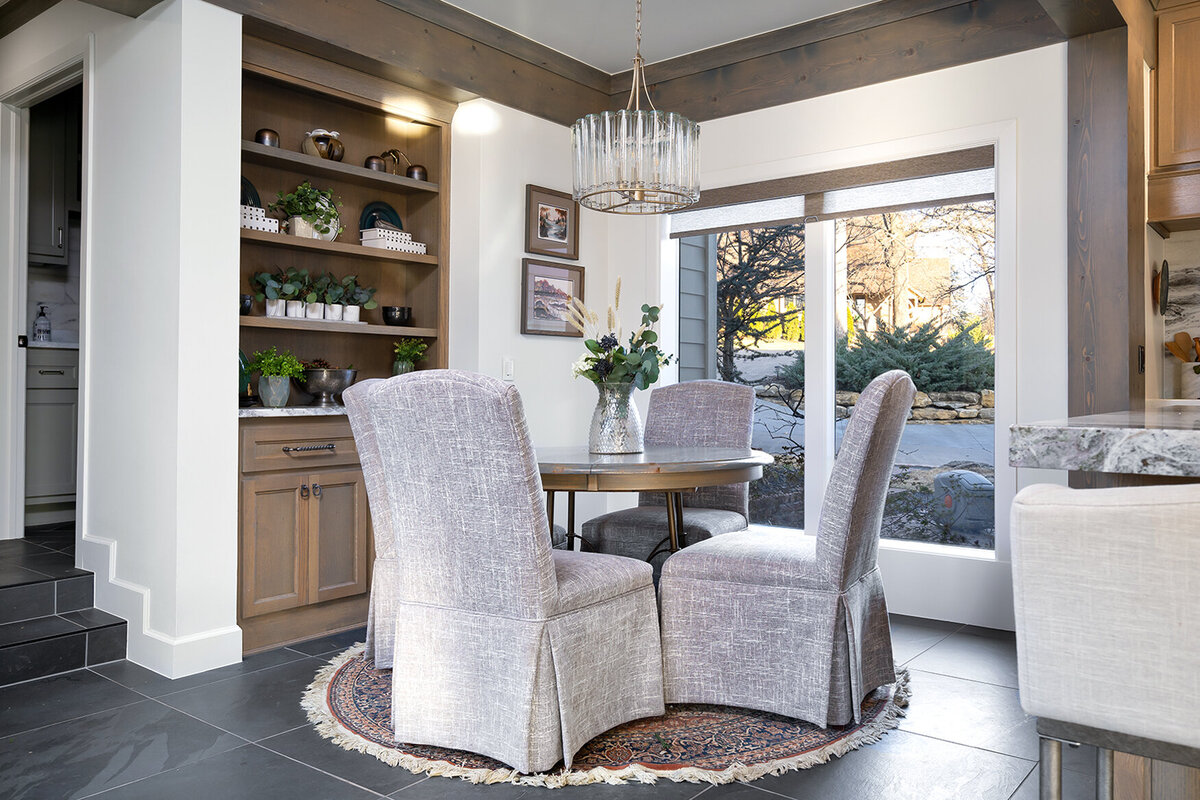 Tulsa Kitchen Nook Boulevard Interiors Gunta Sandmeyer