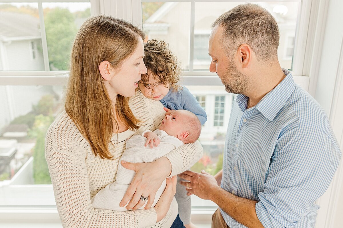 Needham Massachusetts Newborn Photo session with Sara Sniderman Photography