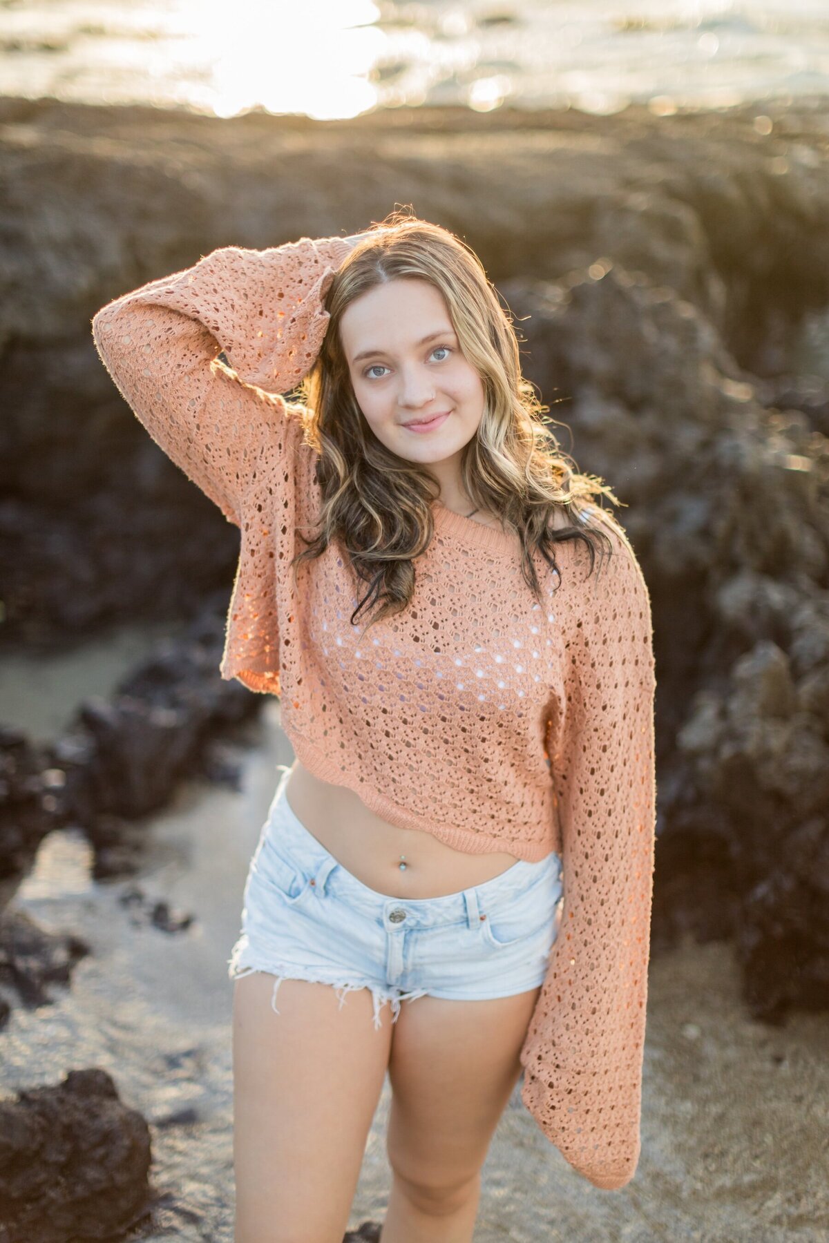 Gorgeous island senior photos