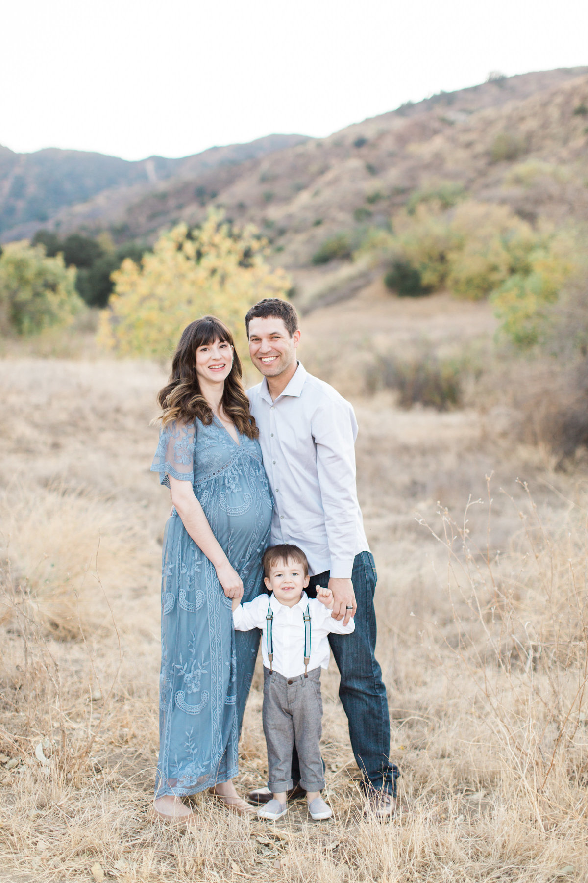 Fall family photo in Parker Colorado
