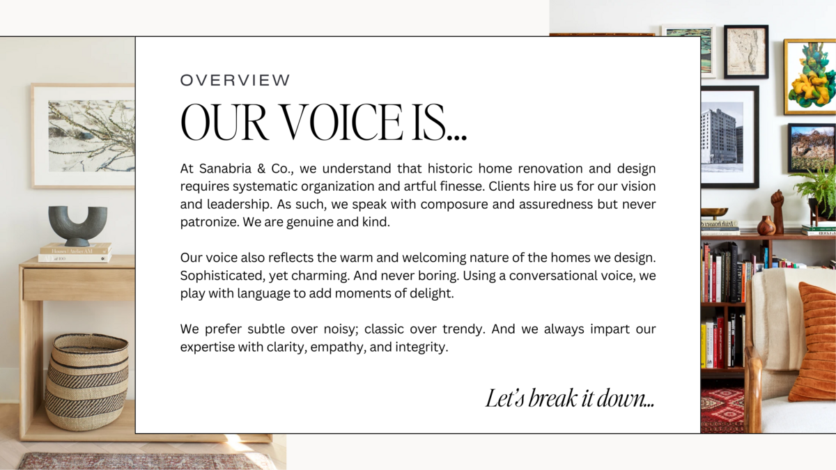 Interior Design Brand Messaging00006