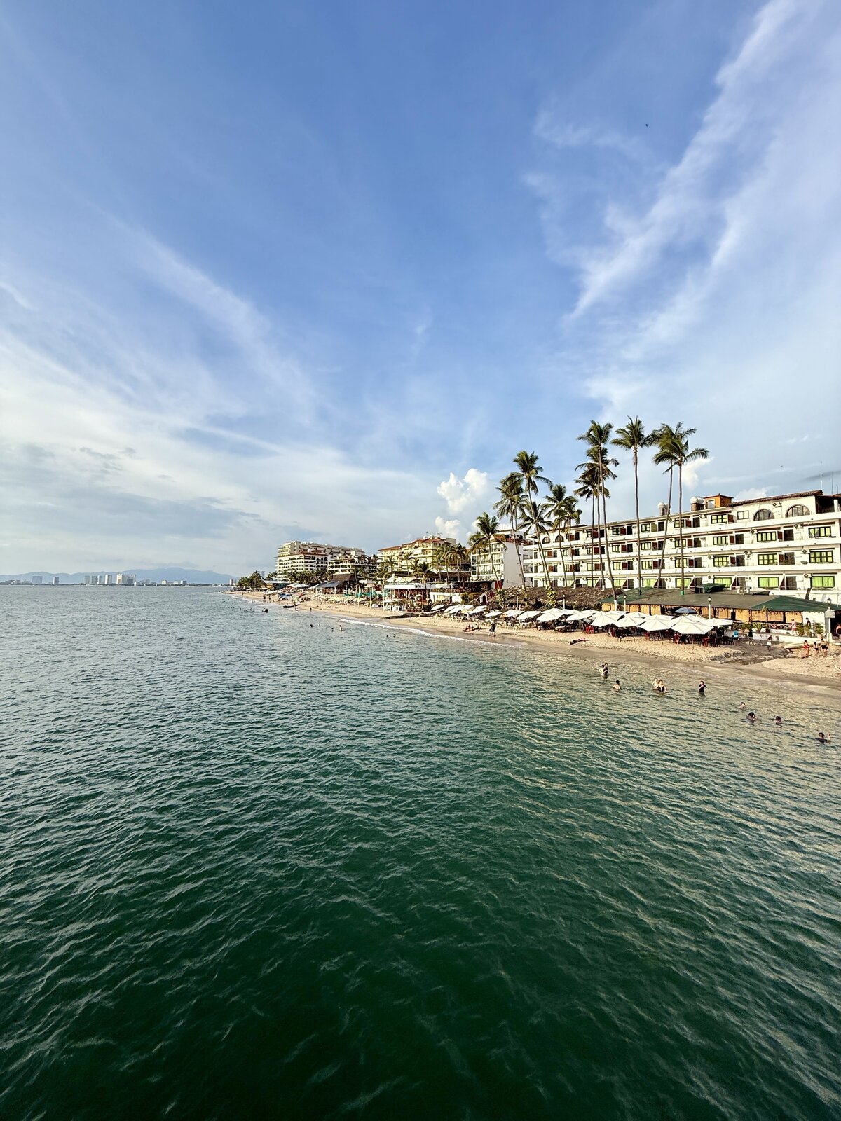 Puerto Vallarta beach in Mexico.