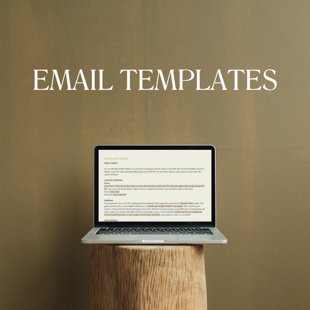 25  Email Templates for Photographers