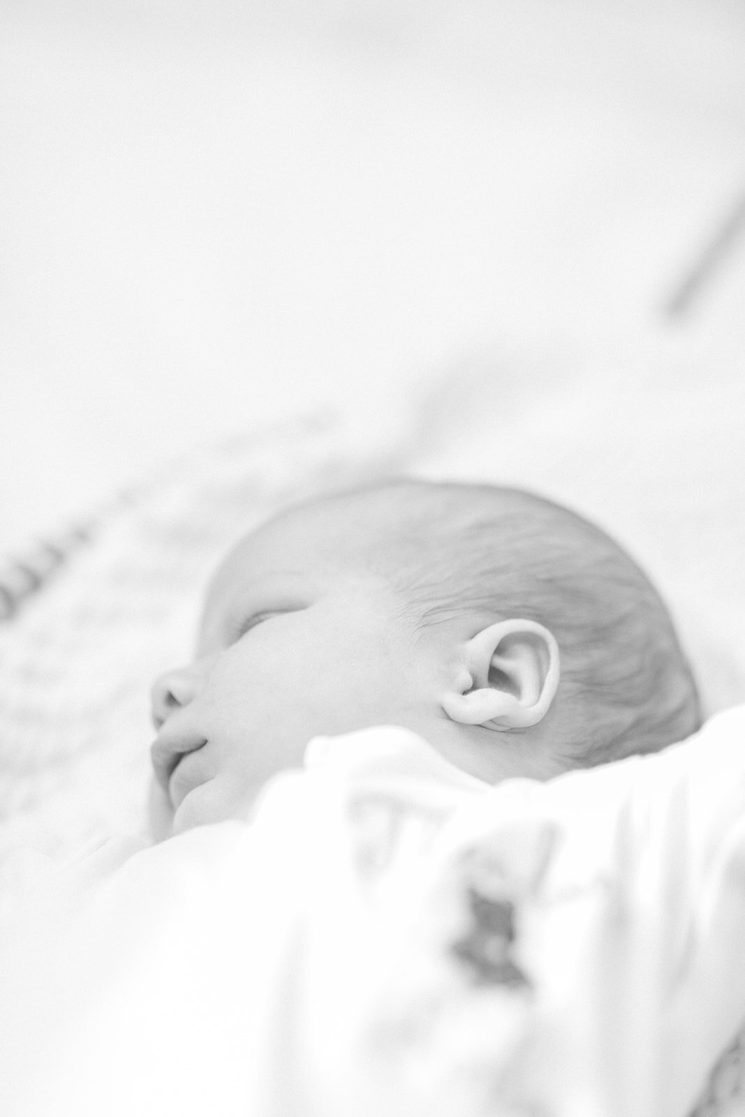 At-home newborn photography session in Statesville NC