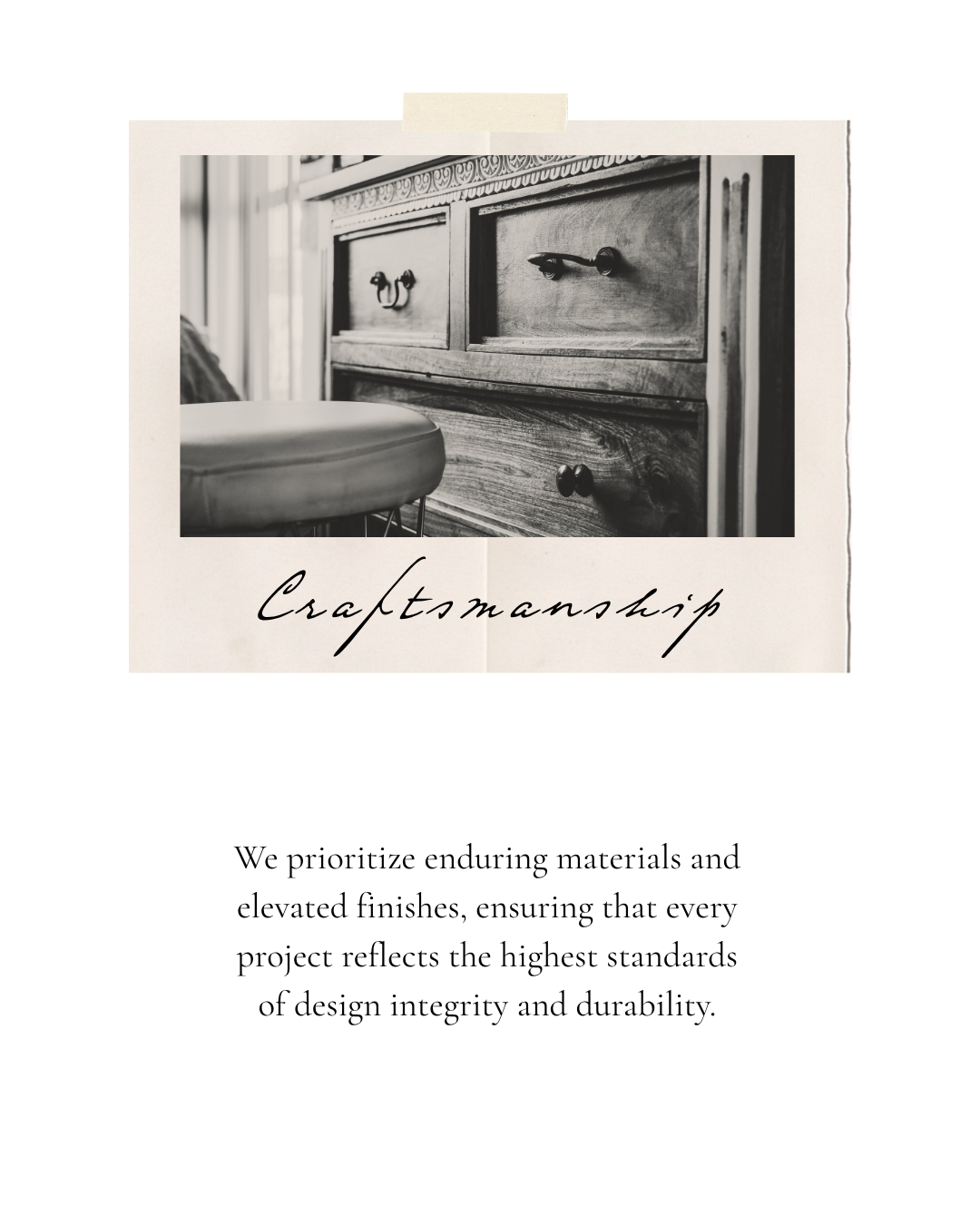Craftsmanship