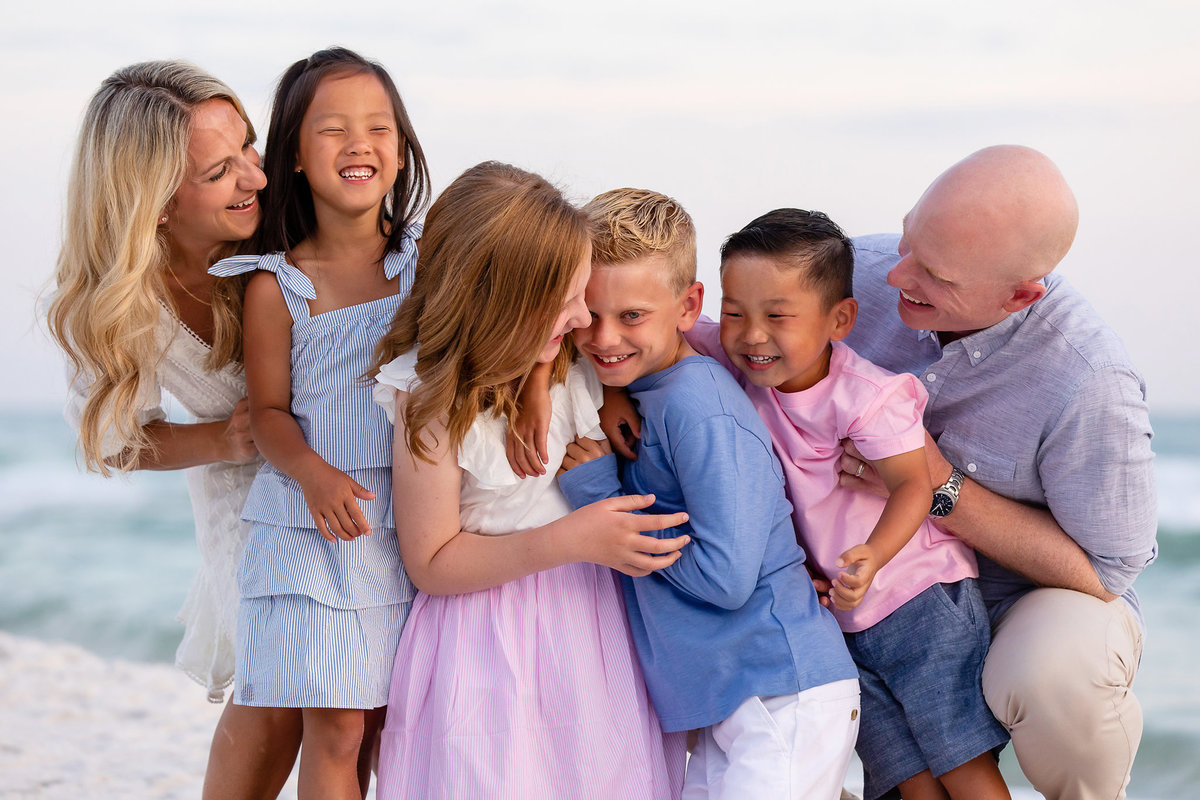 family  beach  portrait photographer