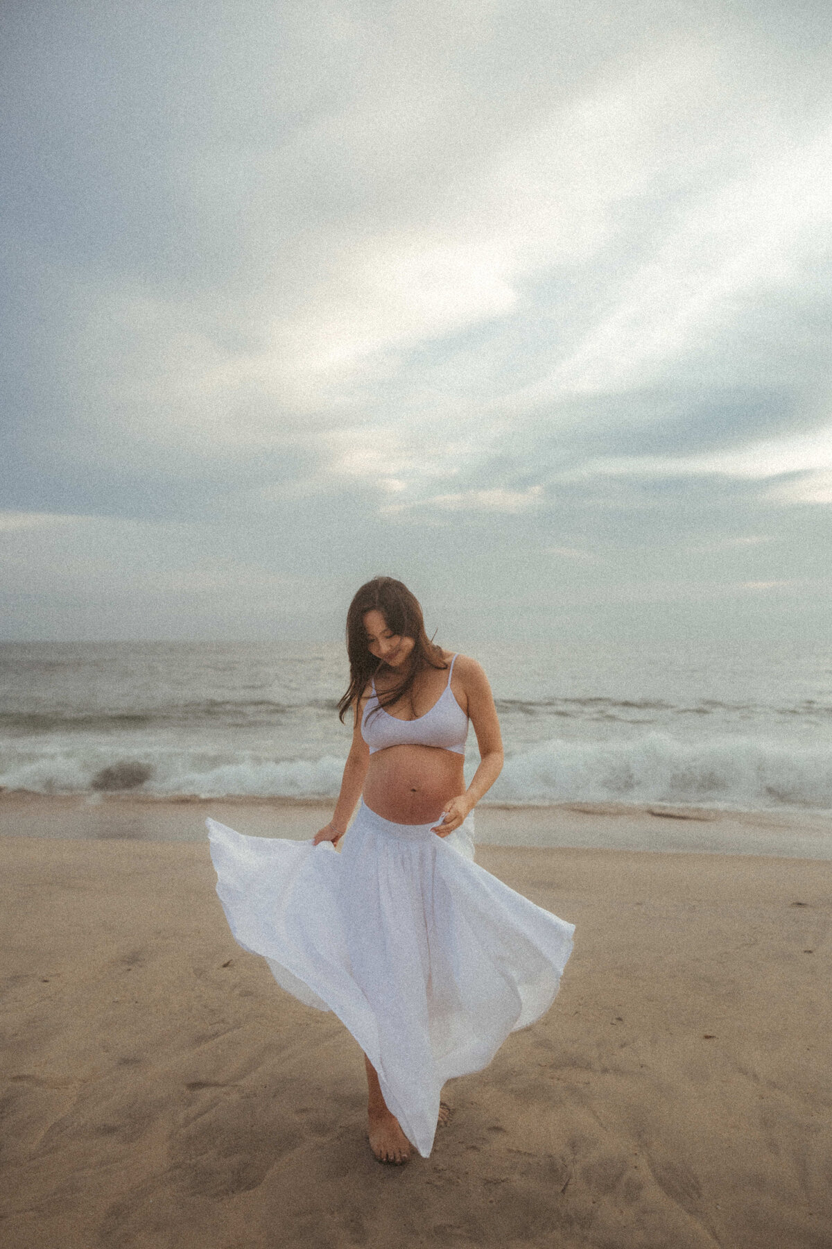 LA Beach Maternity Photography 108