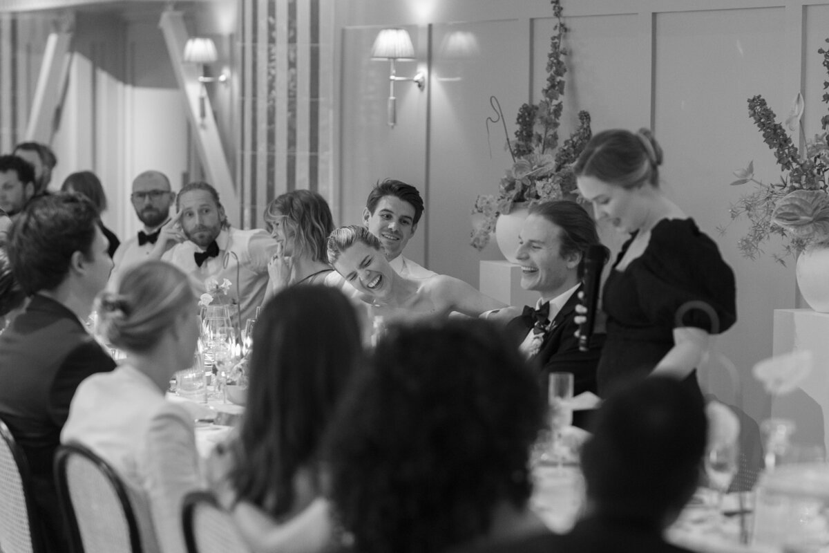 Dinner and speeches at Kin House