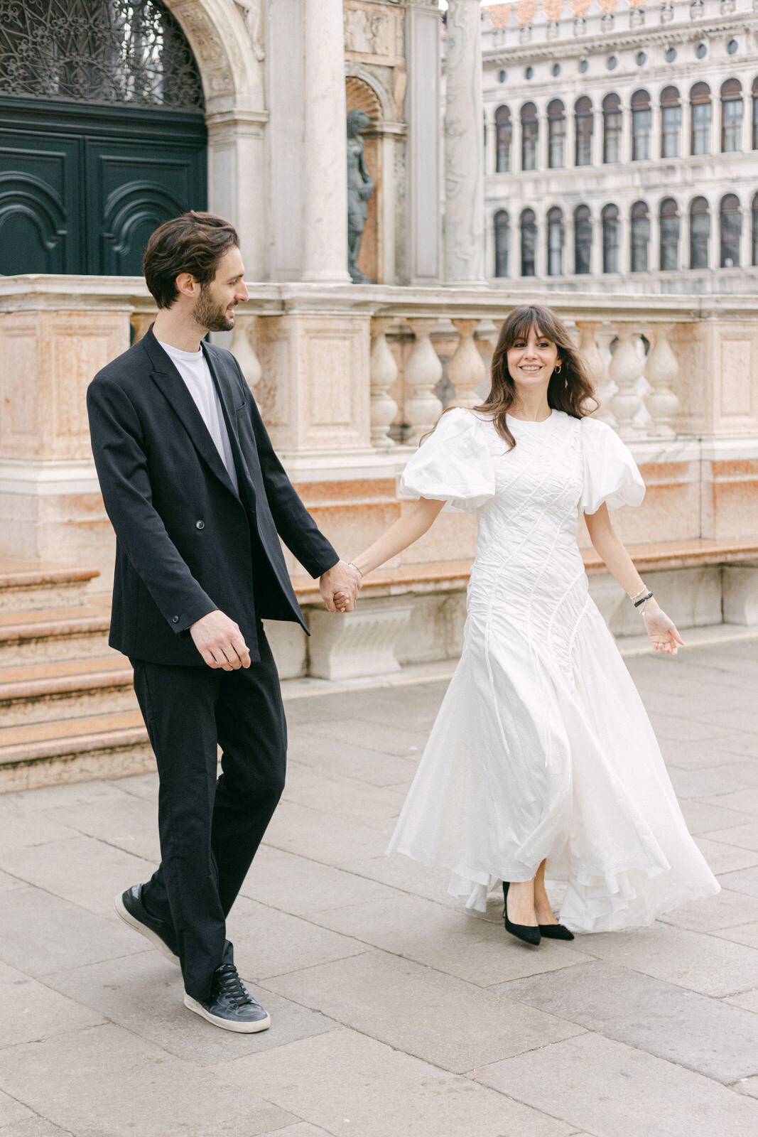 engagement session in Venice, Italy