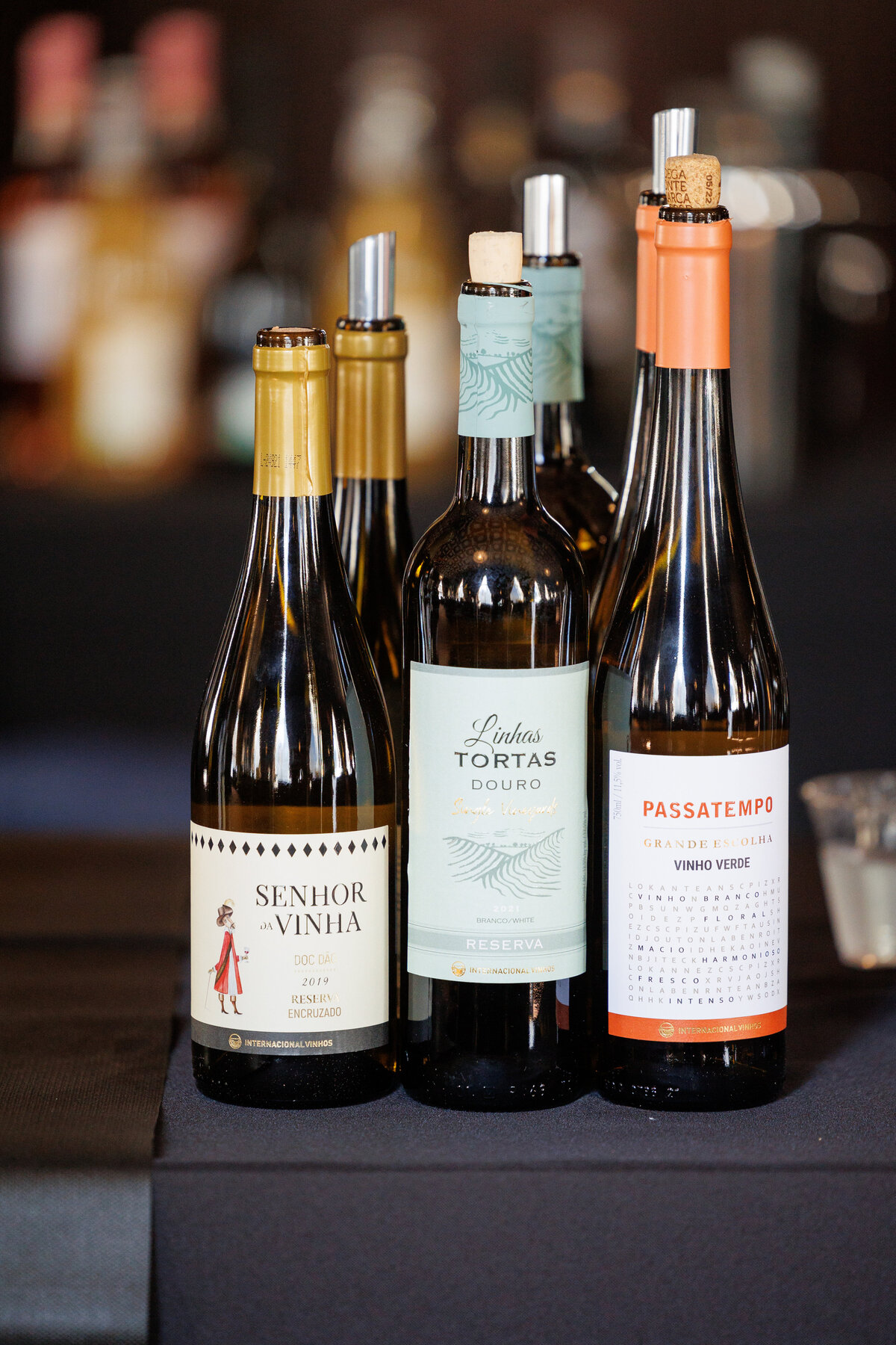 Bottles of wine