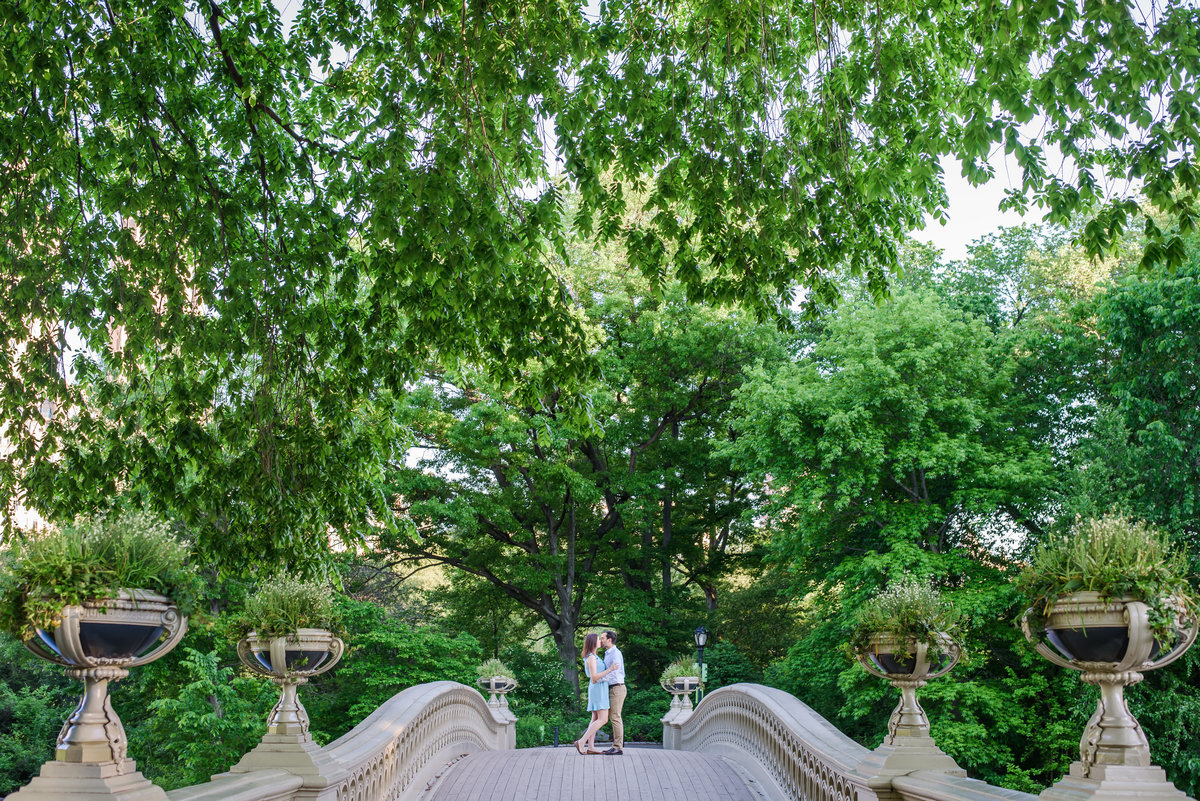 NYC Central Park Engagement session with Sarah & Ben
