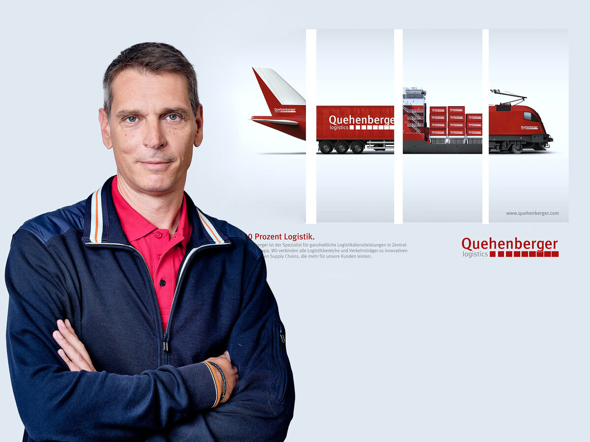 Businessportrait bei Quehenberger Logistics – Atelier Schulte fotografiert authentische Teamfotos und Unternehmensbilder für den professionellen Markenauftritt.