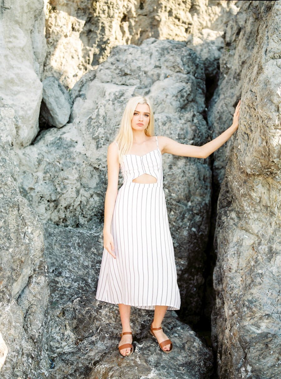 Outdoor portrait in Positano