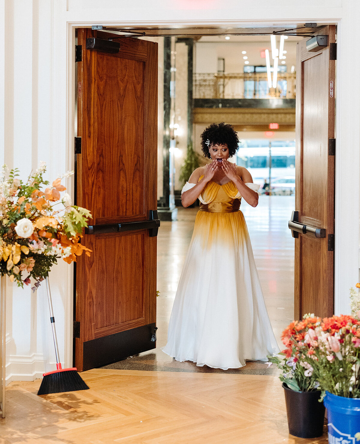 Autumnal beauty covers this Parisian inspired wedding in florals composed of roses, lisianthus, ranunculus clematis, copper beach, raintree pods, mums, and fall foliage creating rich hues of dusty rose, terra cotta, burgundy, lavender, and copper. Design by Rosemary and Finch in Nashville, TN.