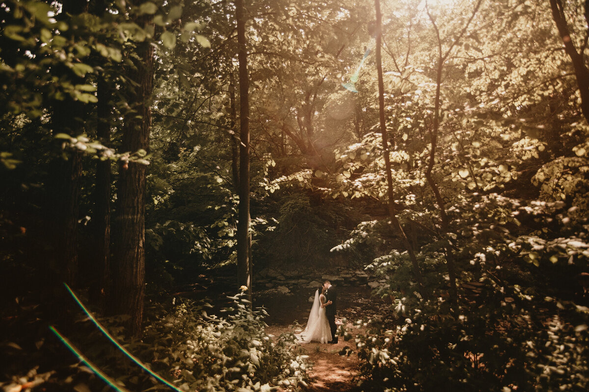 Intimate Wedding Photo at Bairds Creek