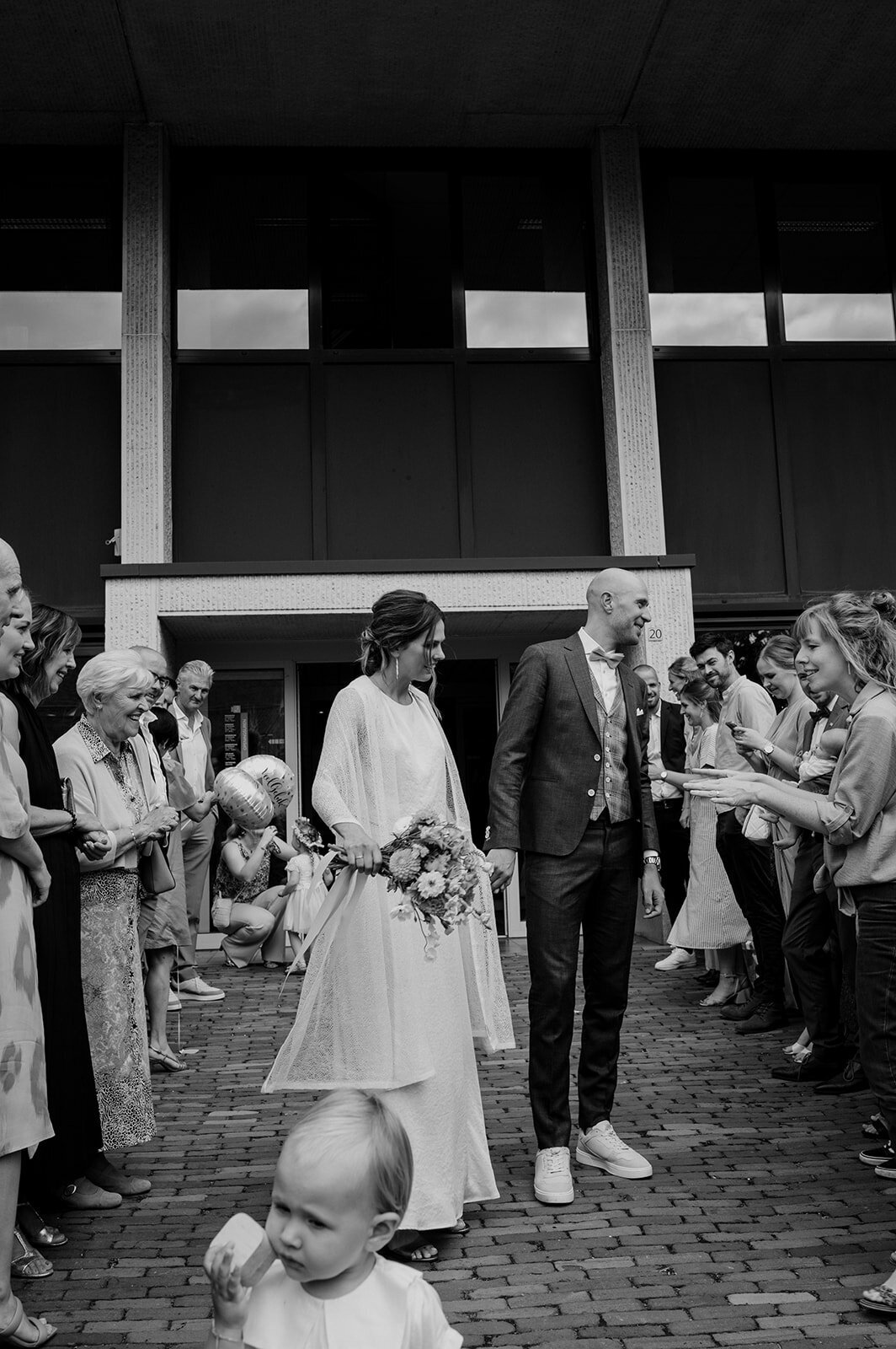 Liese & Fré - Burgerlijk huwelijk & receptie-226