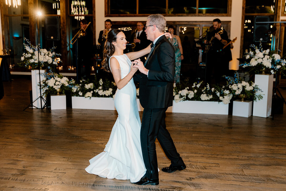 indoor wedding reception dance floor