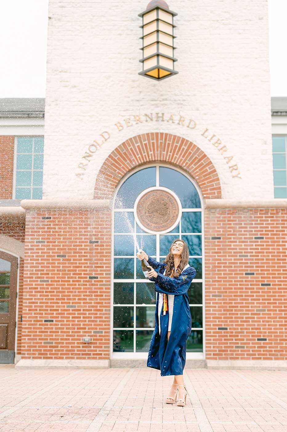 Quinnipiac cap and gown photos 2025