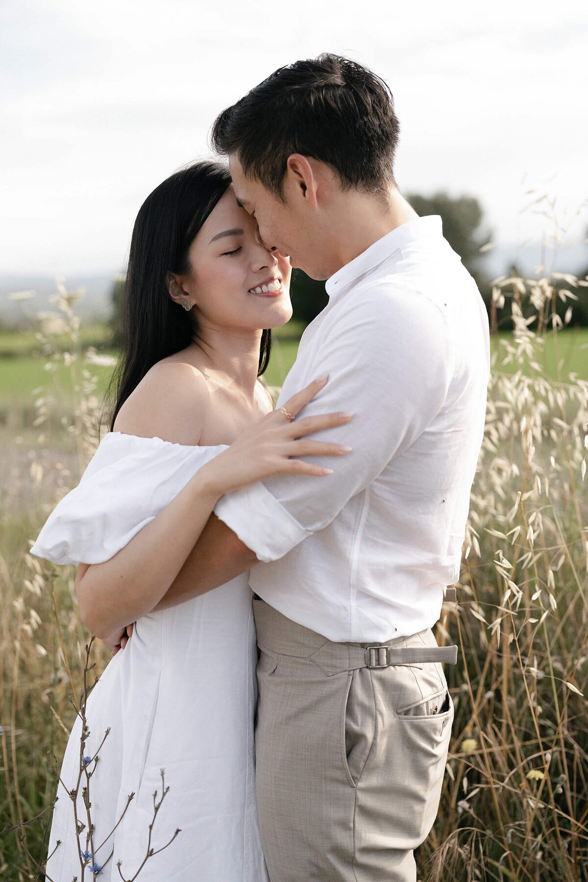 Pre wedding lavender photo shoot in the Luberon