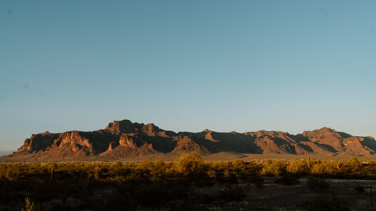 arizona red mountain landscape