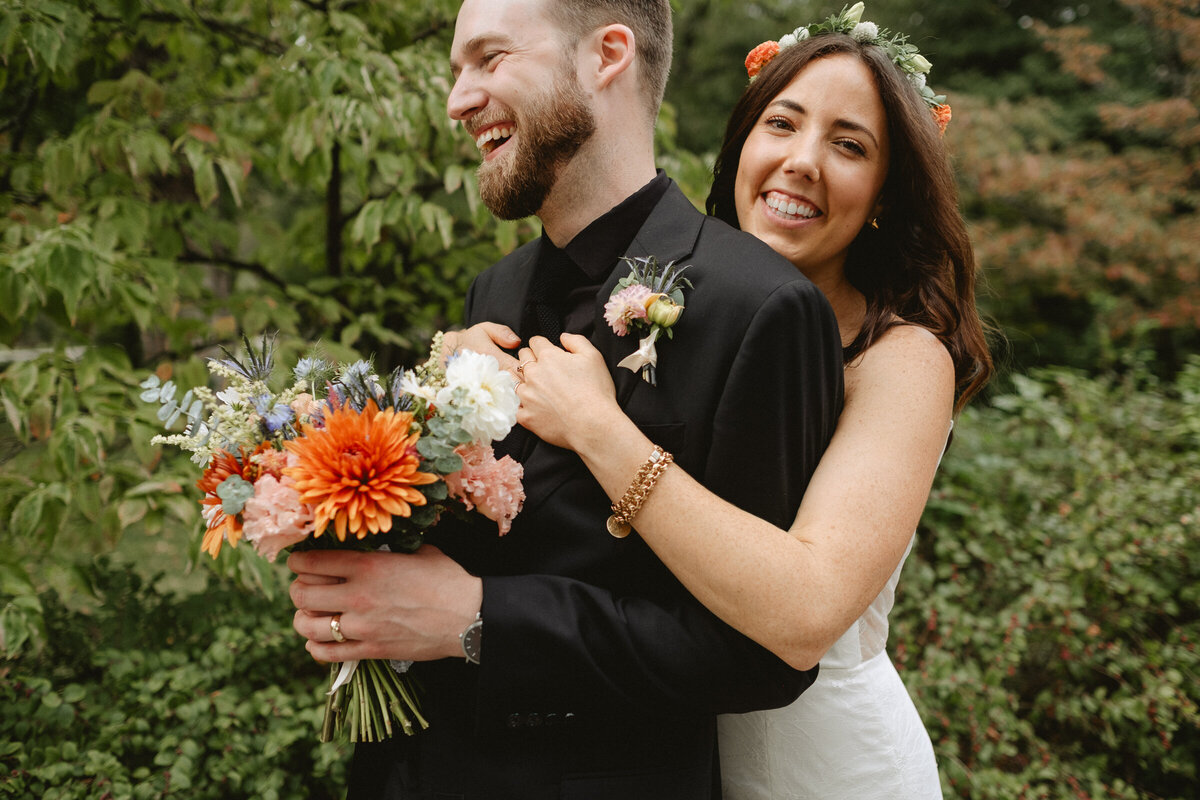 documentary photographer garden greenhouse wedding-136