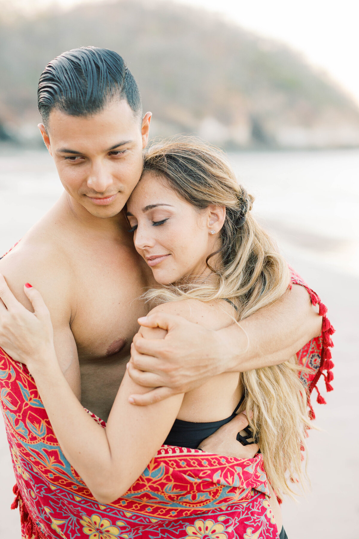 A Beach Engagement Session in Tamarindo, Costa Rica 1506