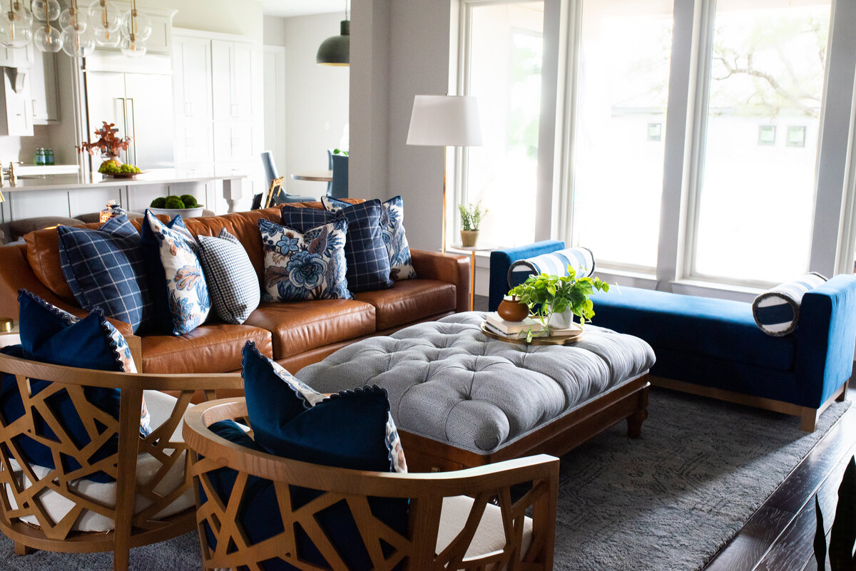 dusti j design cognac leather couch