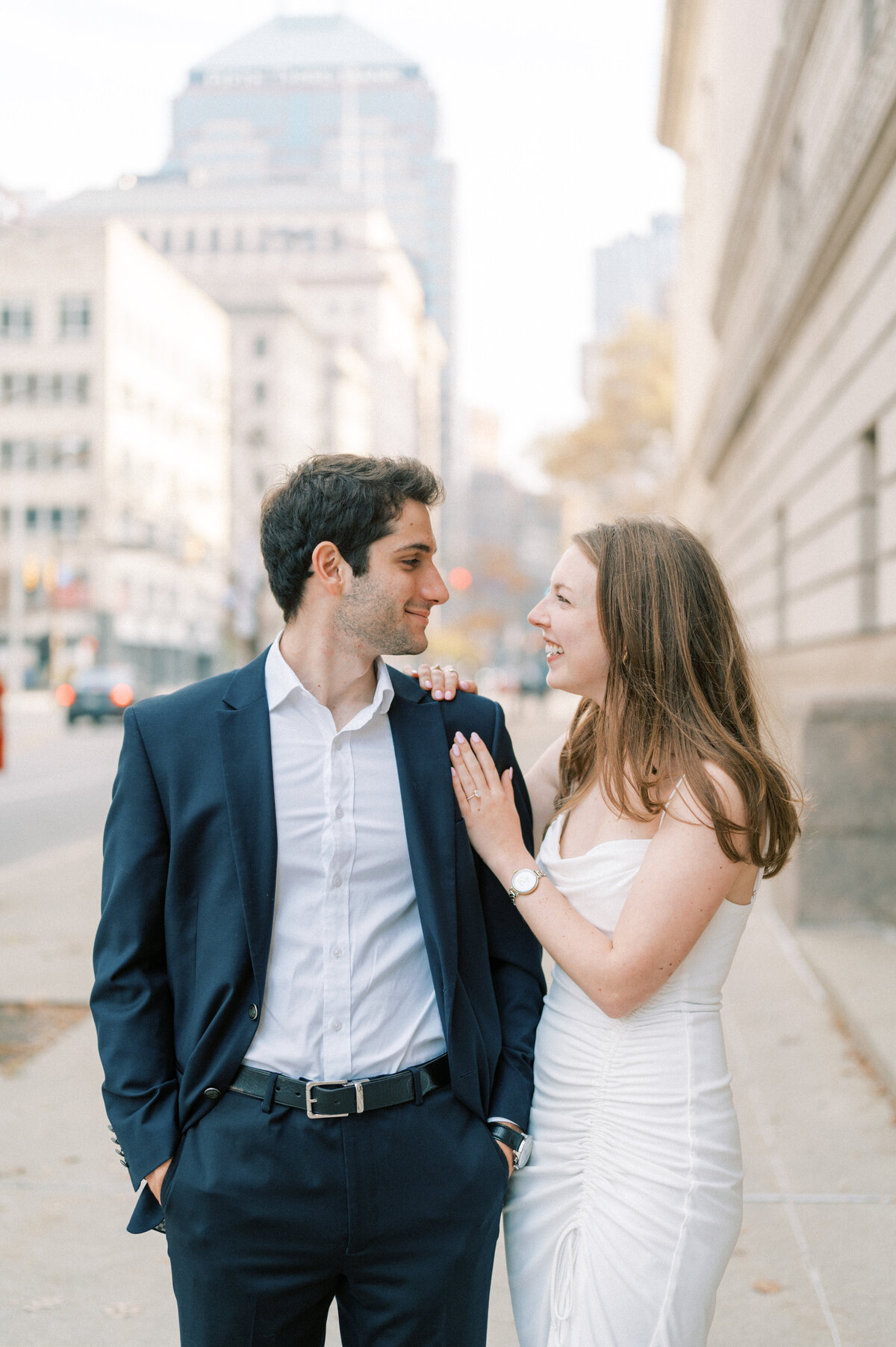 Old Courthouse Engagement Session in Downtown Cleveland-31