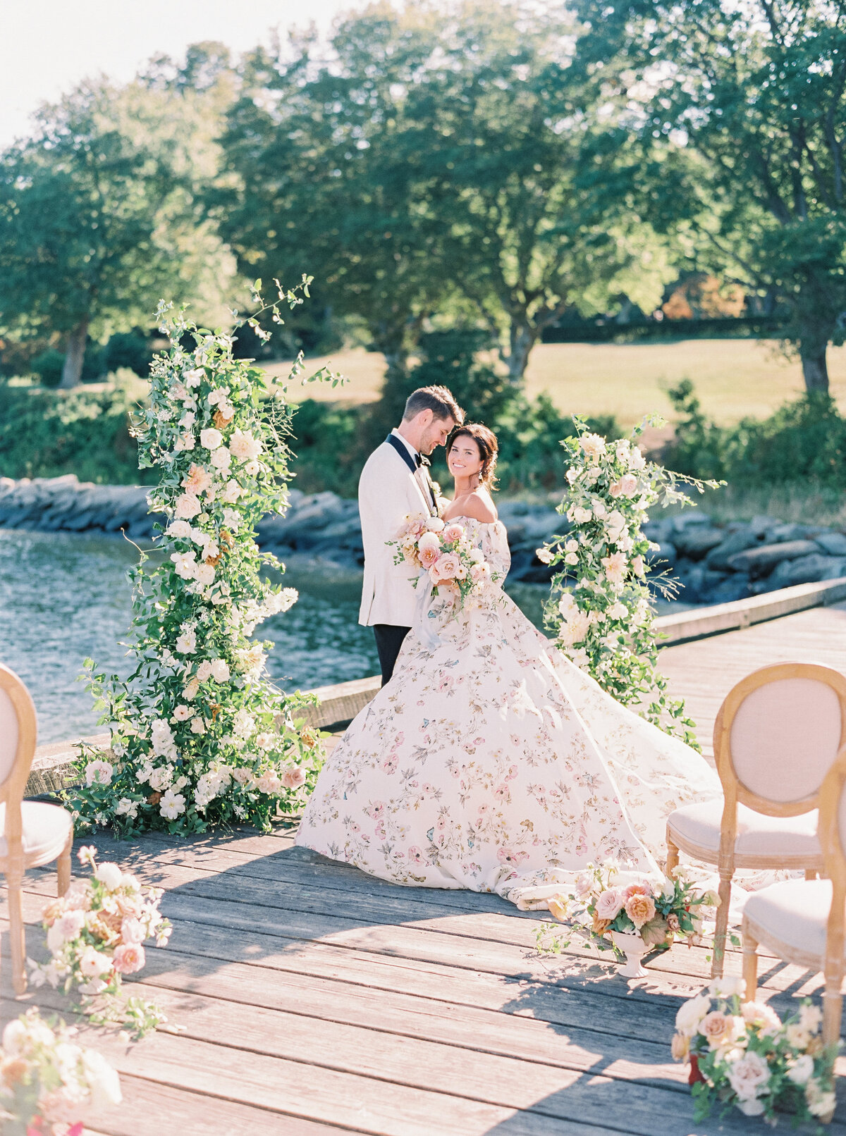 114 French Riviera Inspired Wedding with Always Yours Events and Lauren Fair139