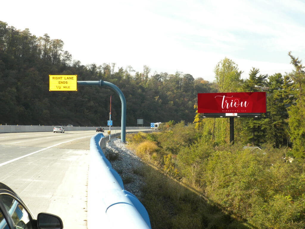 Triou Marketing billboard placement along highway