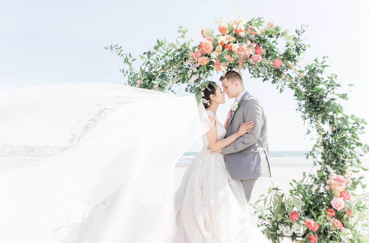 Newport Beach House Rhode Island - colorful luxury beach wedding (136)