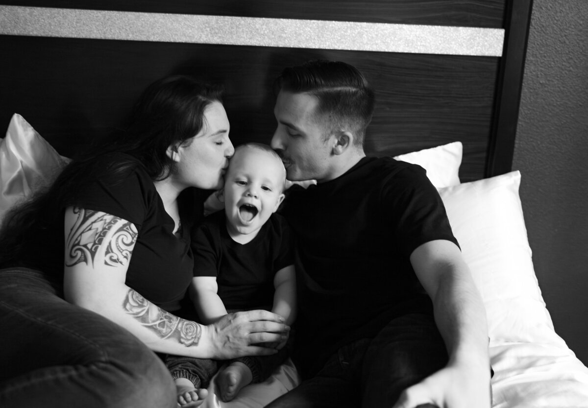 In Home Family Session San Diego Photographer