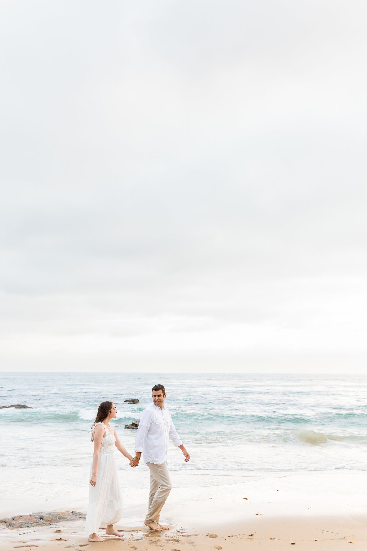 Engagement photos in Laguna Beach California