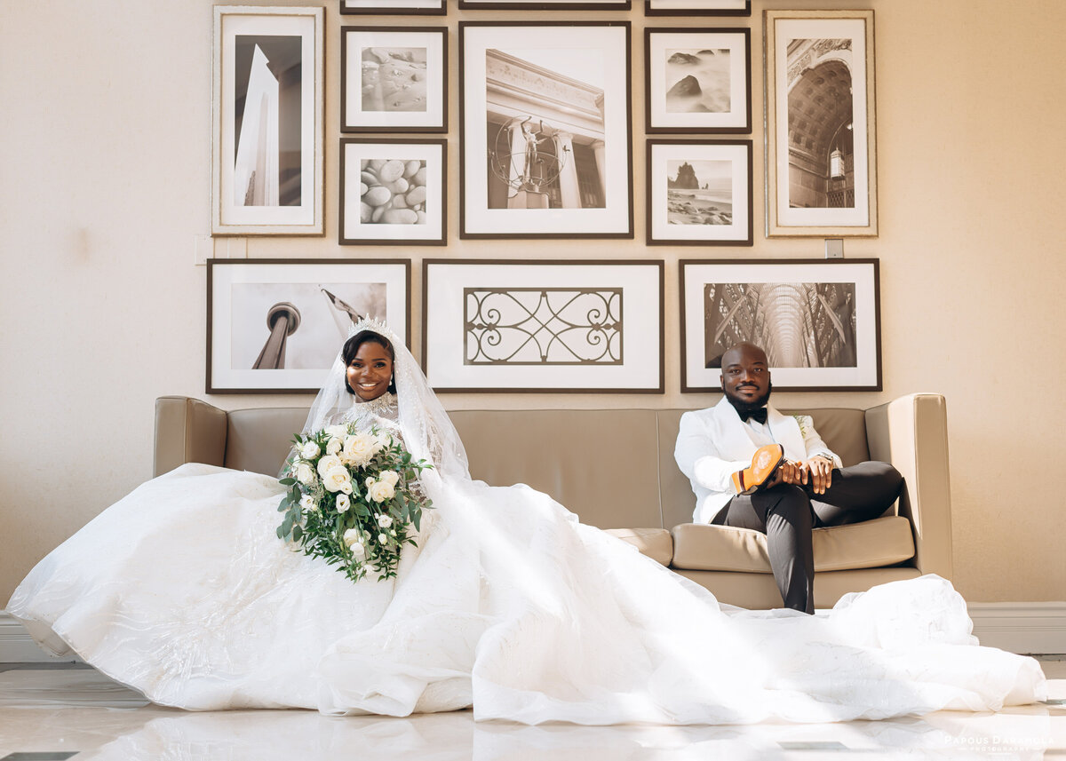 Abigail and Abije Oruka Events Papouse photographer Wedding event planners Toronto planner African Nigerian Eyitayo Dada Dara Ayoola outdoor ceremony floral princess ballgown rolls royce groom suit potraits  paradise banquet hall vaughn 139