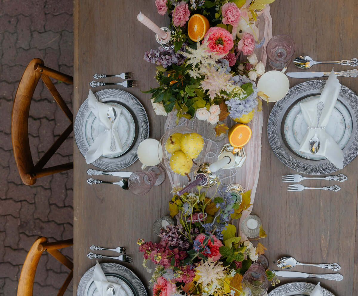 luxury tablescape