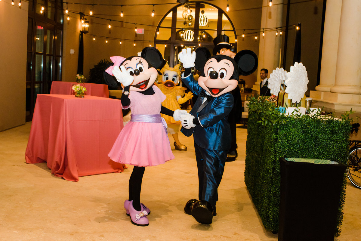 Mickey and Minnie at Four Seasons Orlando
