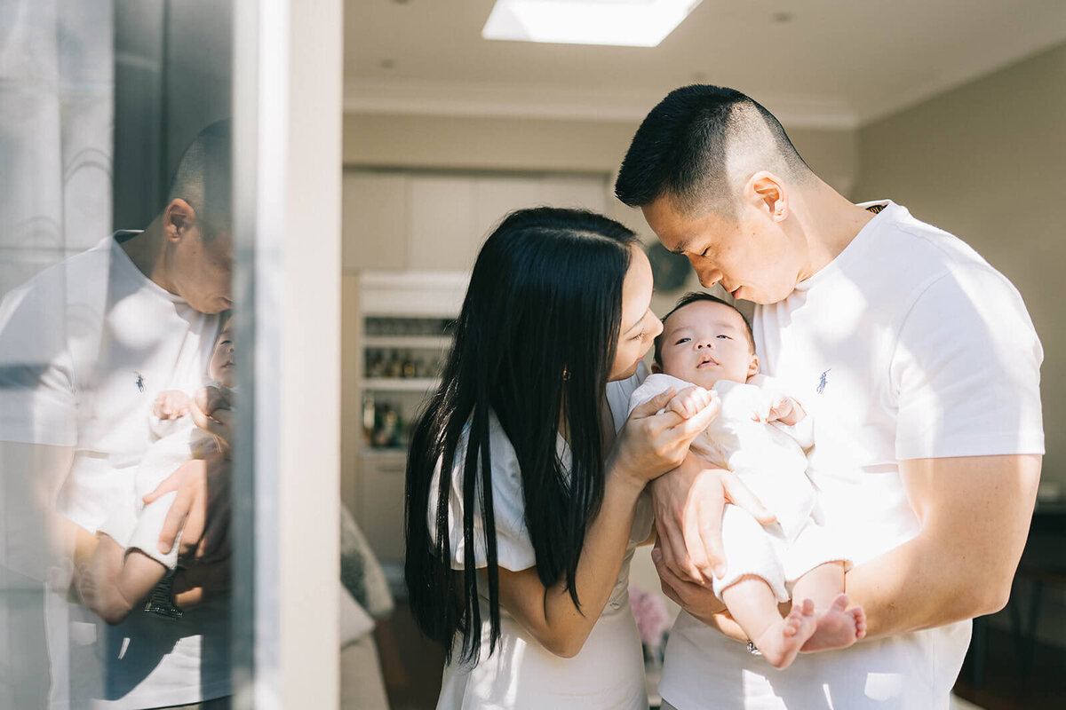 inner-west-newborn-photography-mother-kissing-baby