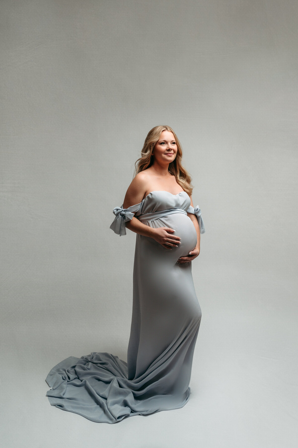 Maternity Session in studio in Atlanta, Georgia.