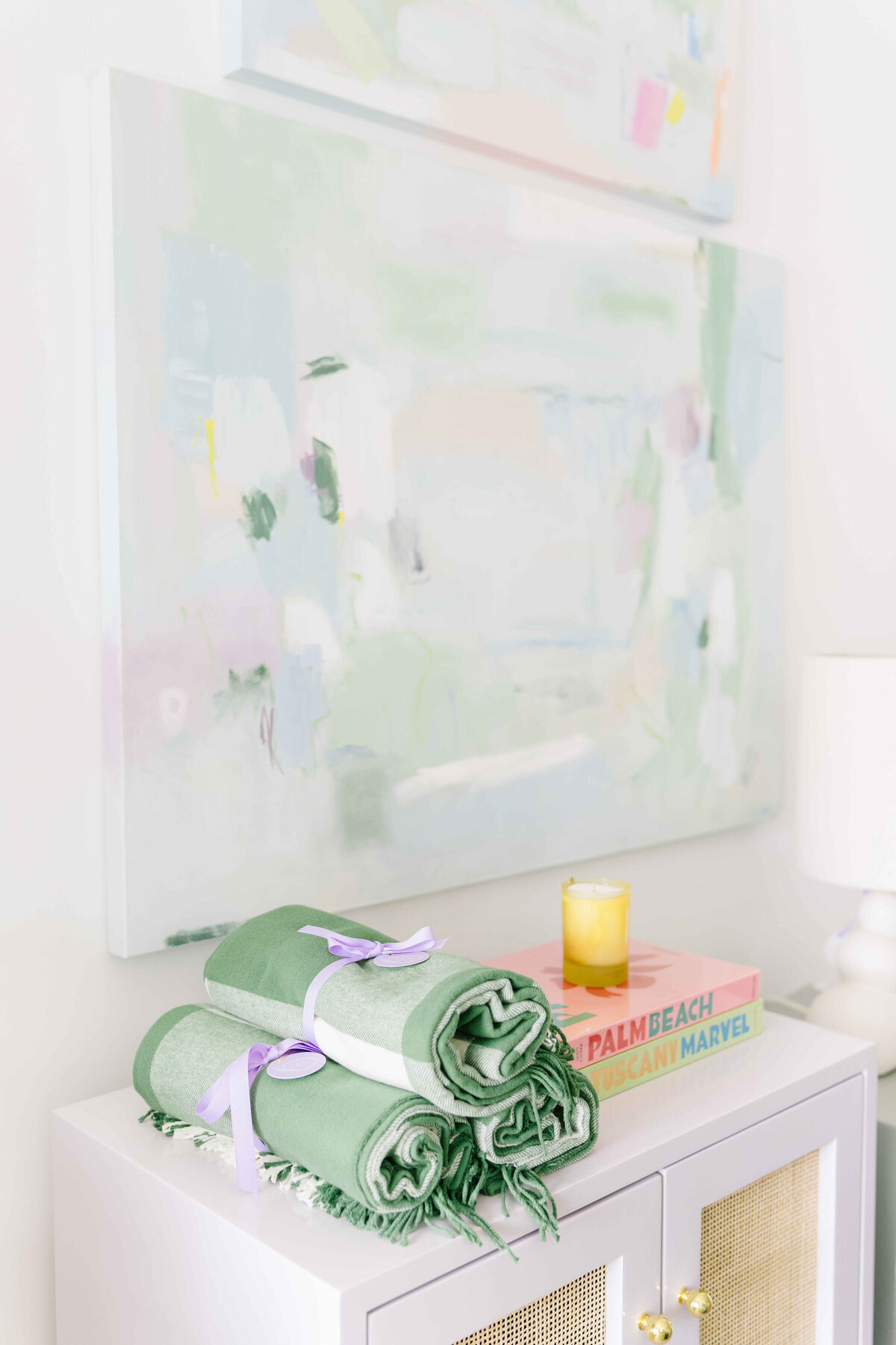 oyster creek studios office green painting