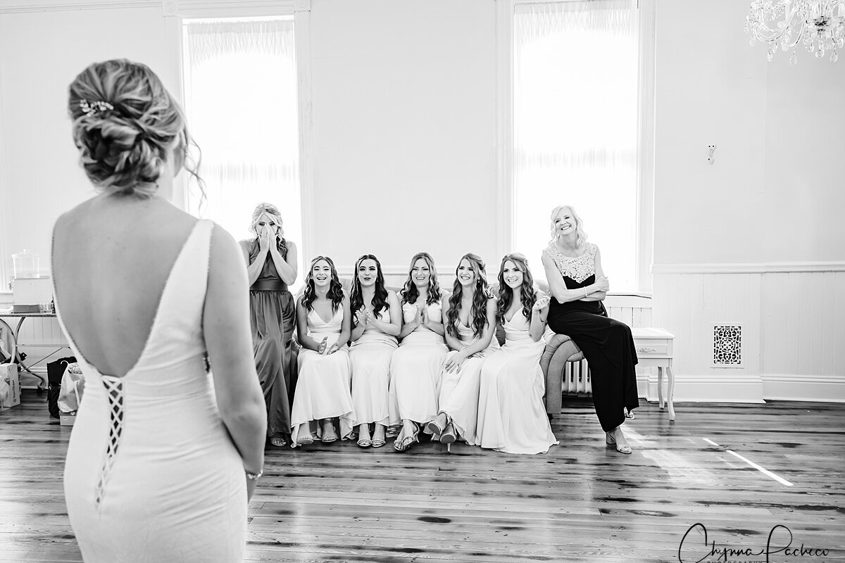 Bridal reveal at wedding | Orlando Wedding Photographer