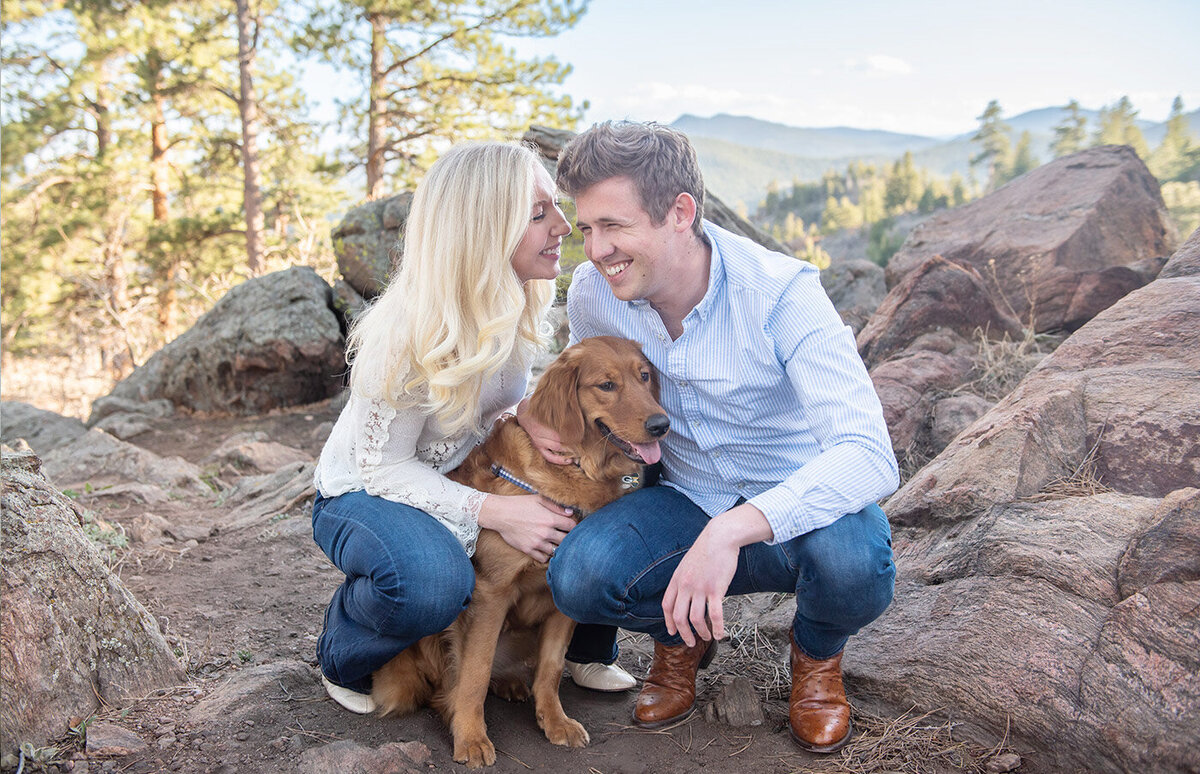 Denver-engagement-dog