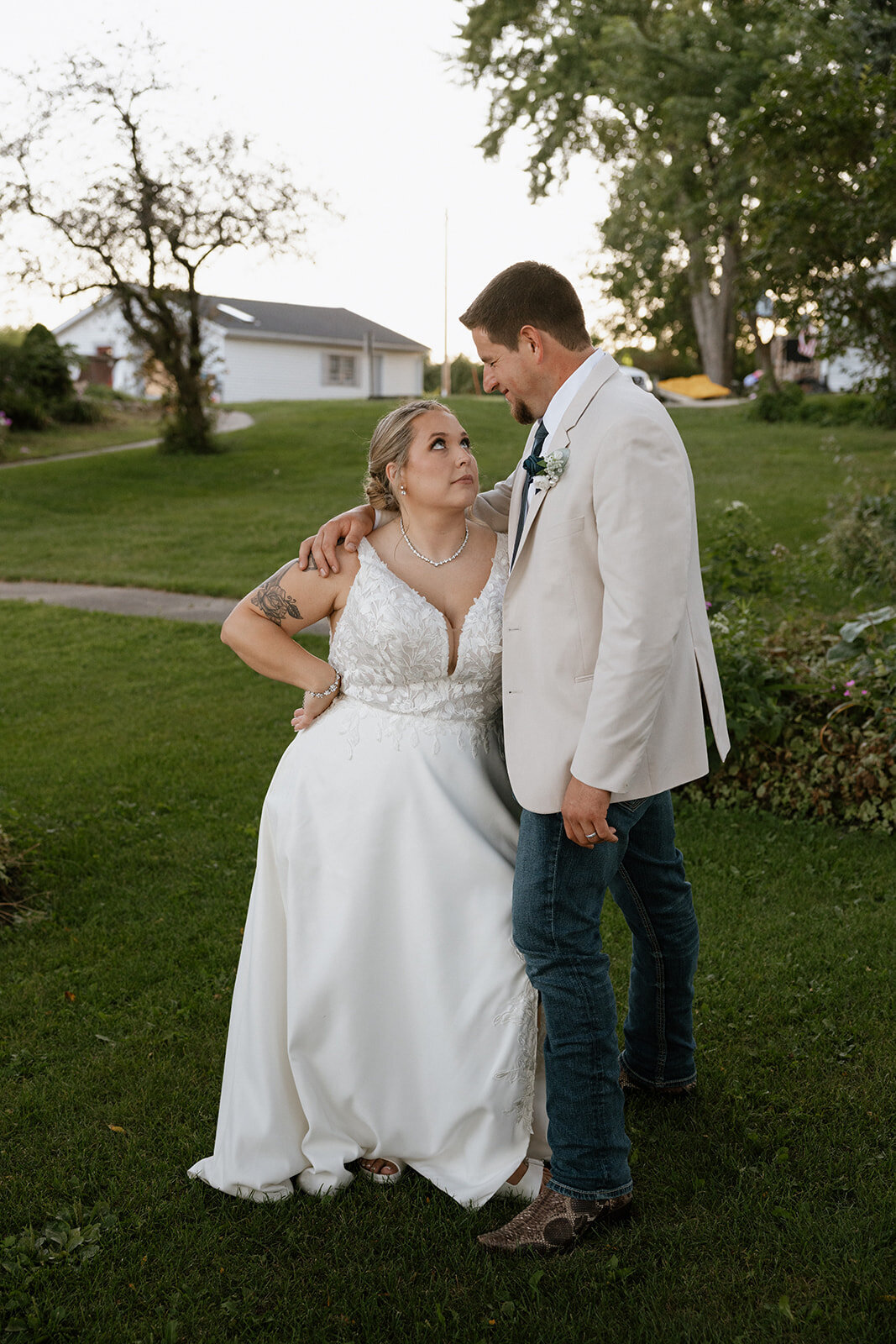 Wisconsin Wedding Bride & Groom Portraits